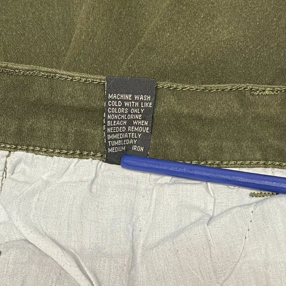 Mid Rise Skinny Leg Stretchy Denim Jeans Dark Green 11 Jean9 - Picture 13 of 13